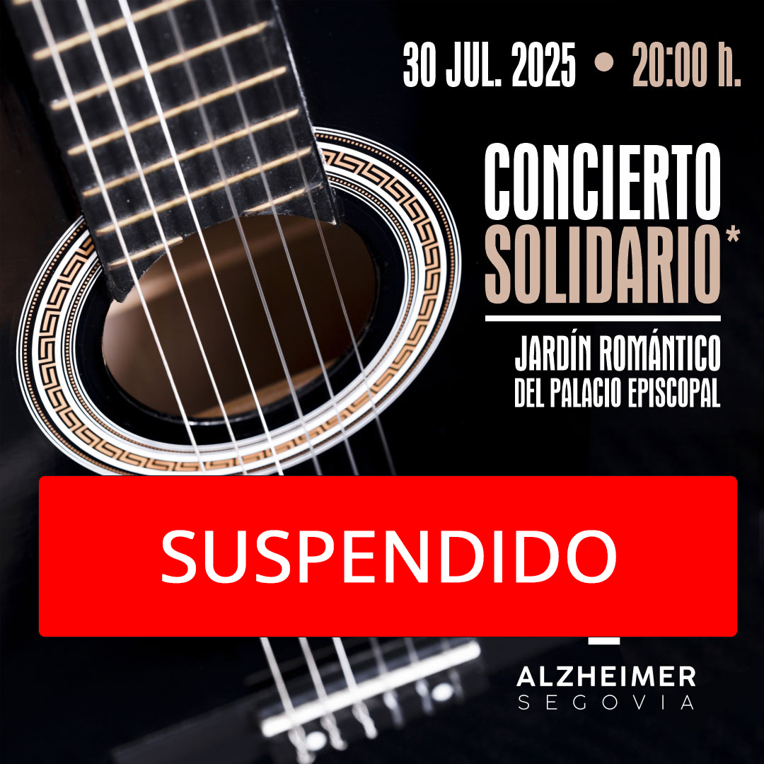CONCIERTO SOLIDARIO SUSPENDIDO